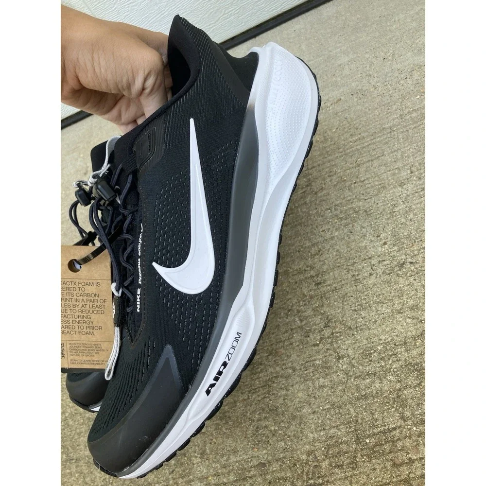 Nike Pegasus EasyOn Black Anthracite Photon Dust White FQ7837-002 Men's US 13